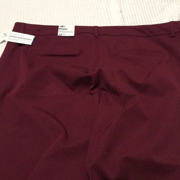 NWT- Old Navy - 0, 10 tall, 24 & 26+. Pixie Pant - Picture 7 of 9